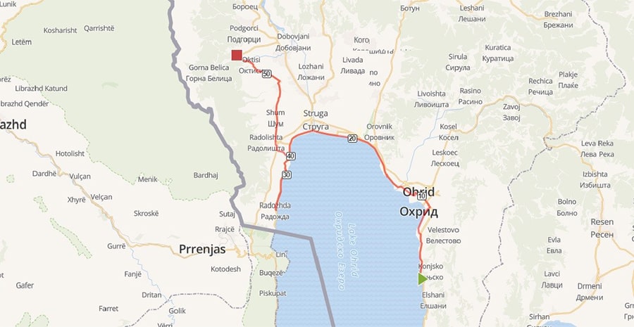 lagadin vevchani map
