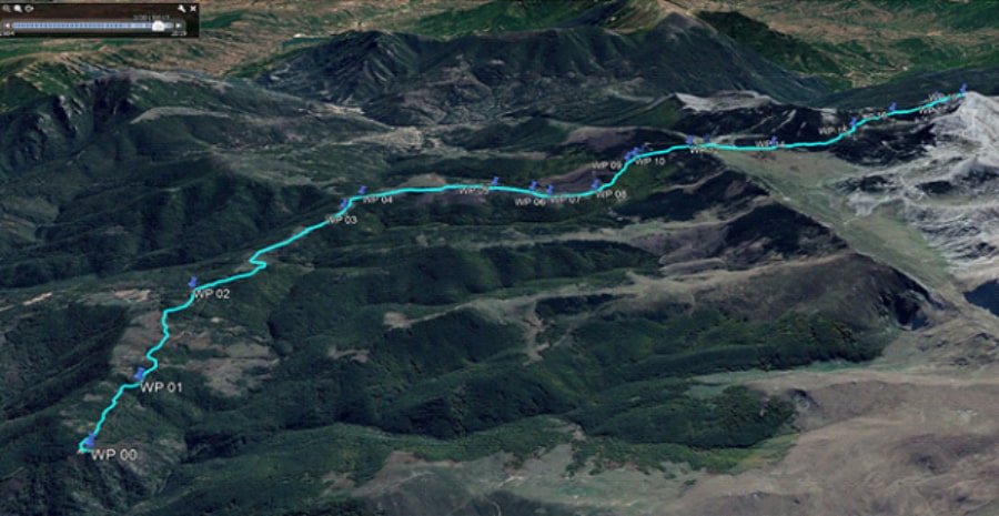 tours/map karadzica to solunska glava peak