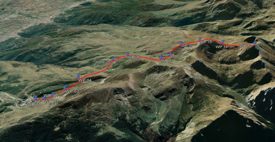 tours/map to Titov Vrv (summer trail)